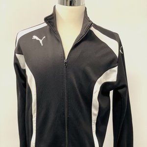 Men's Black and White Puma Jacket